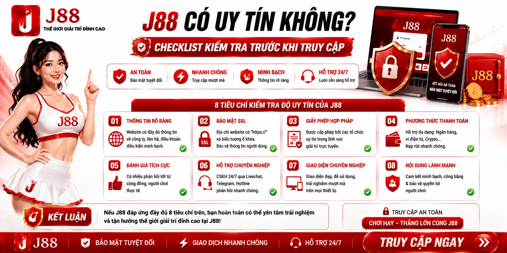 J88 Có Uy Tín Không