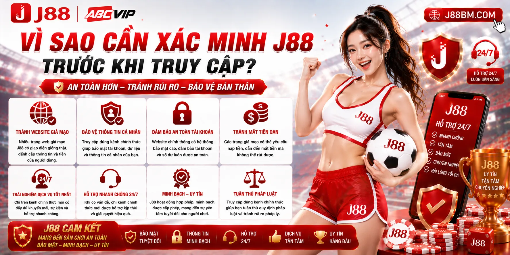Xác Minh J88 – Cách Nhận Biết Website Và Kênh Chính Thống 1 Vì sao cần xác minh J88 trước khi truy cập?
